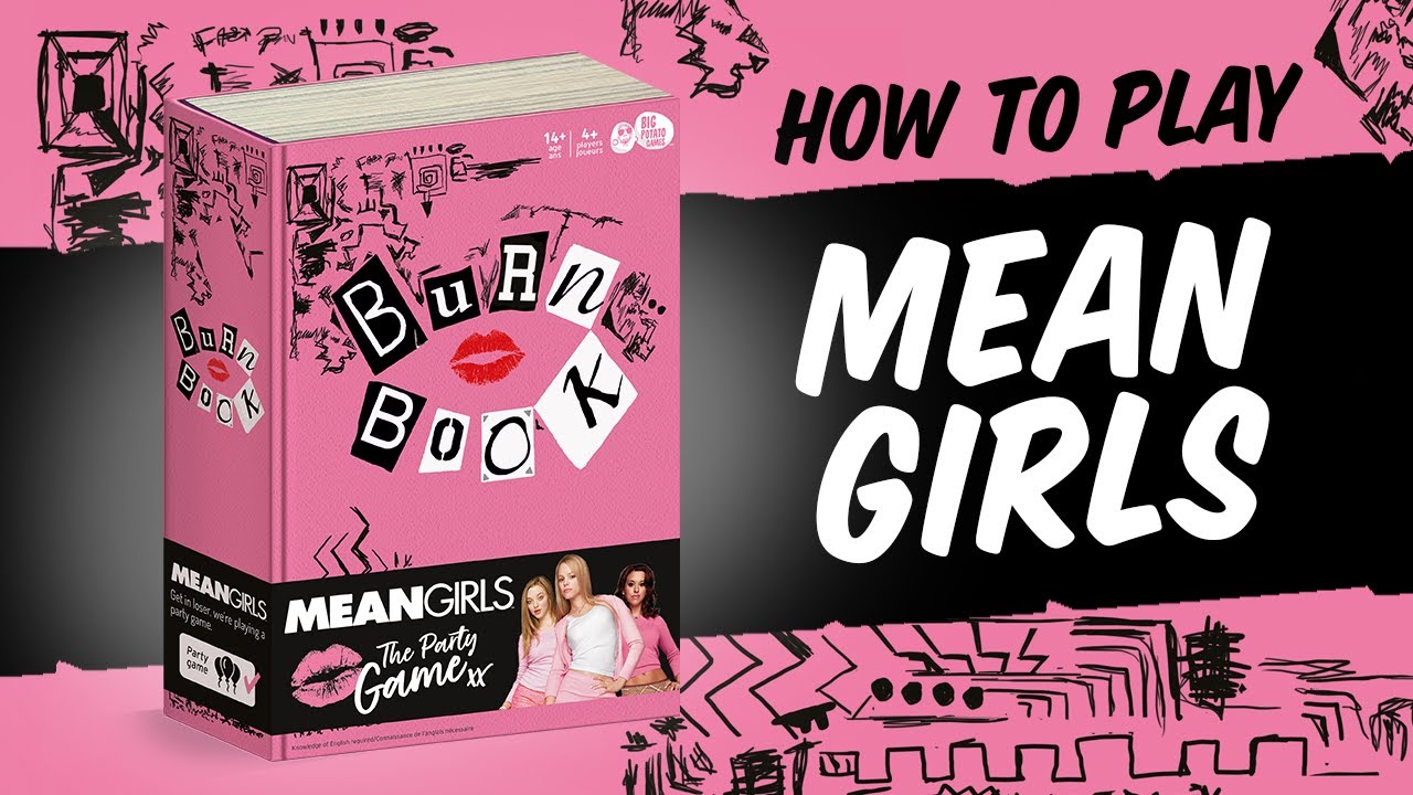 How to play Mean Girls — A Super-Scandalous Burn Book Game by Big Potato