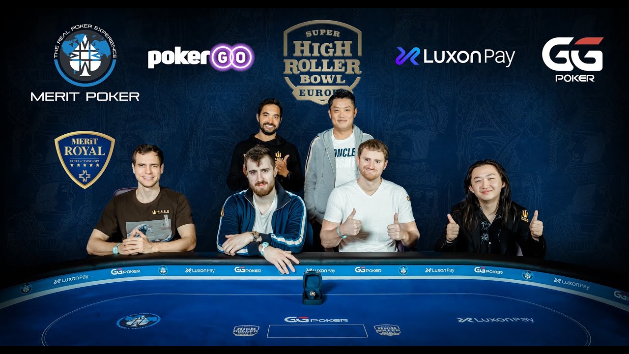 Super High Roller Bowl Europe $250K Main Event