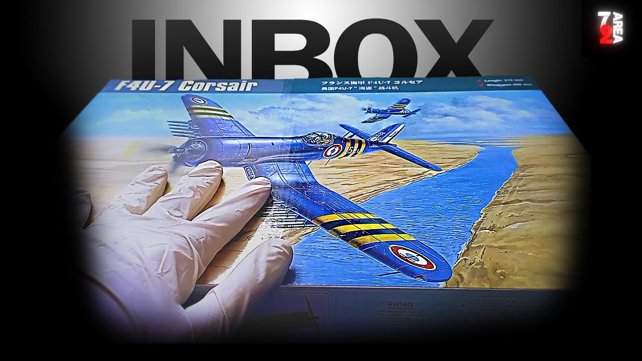 F4U-7 Corsair Hobby Boss 1/48 INBOX