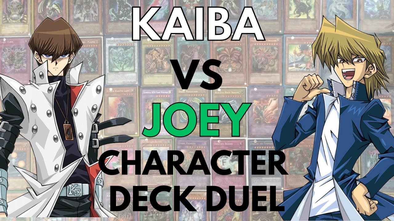 Дуэль колод персонажей Kaiba VS Joey Yu-Gi-Oh