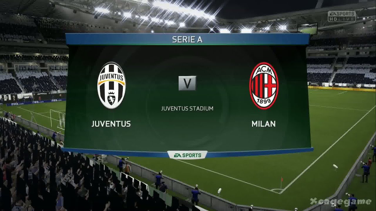 FIFA 15 - Gameplay - Juventus Turin VS AC Milan  - Xbox One - Full Game  [ HD ]