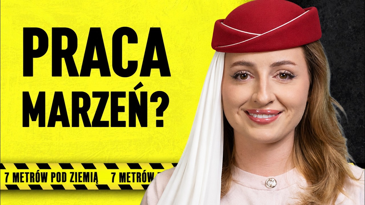 Była stewardessa. Najgorsi pasażerowie, niewdzięczne destynacje, zarobki | 7 metr&oacute;w pod ziemią