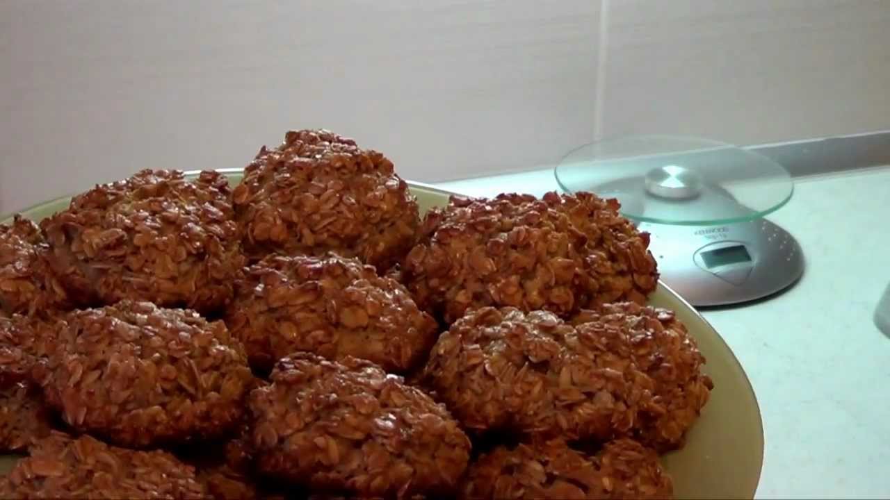Вкусное овсяное печенье. Очень просто.