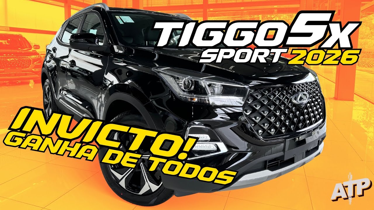 Novo Tiggo 5x Sport 2026 - SEM ARREPENDIMENTOS, AGORA COM CONDIÇÕES IMPERDÍVEIS!