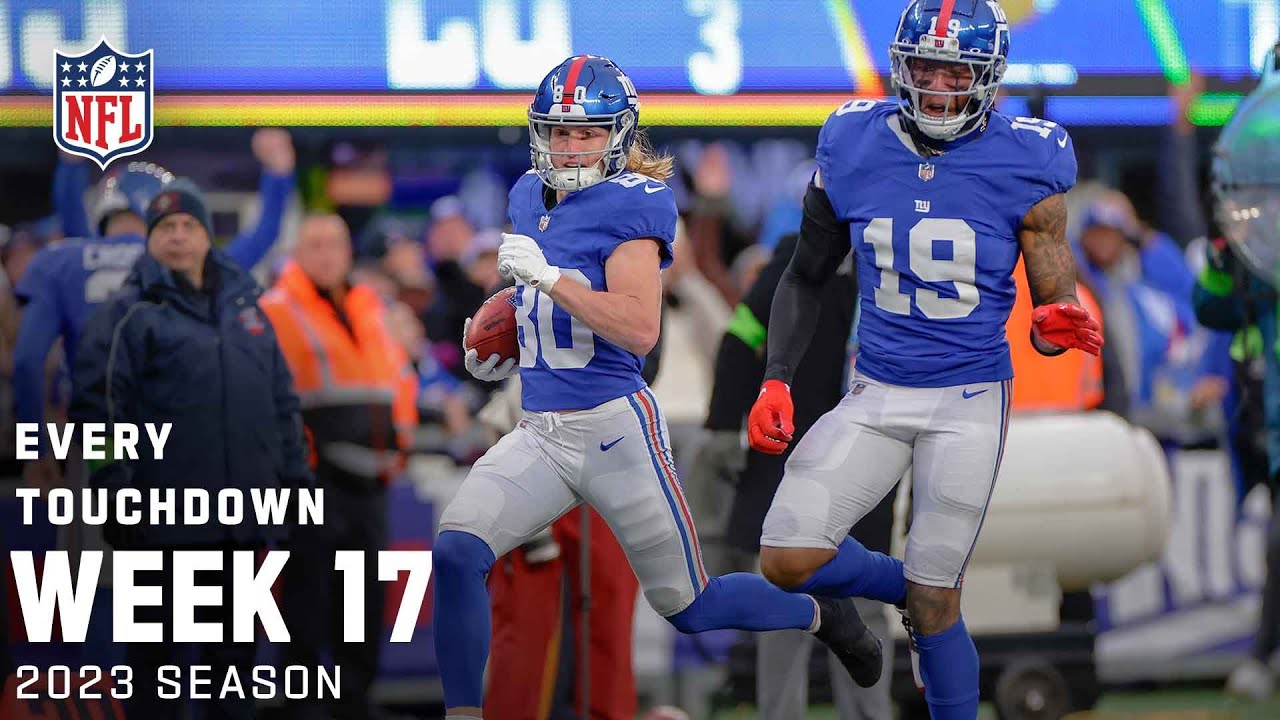 Every Touchdown From Week 17 | NFL 2023 Season