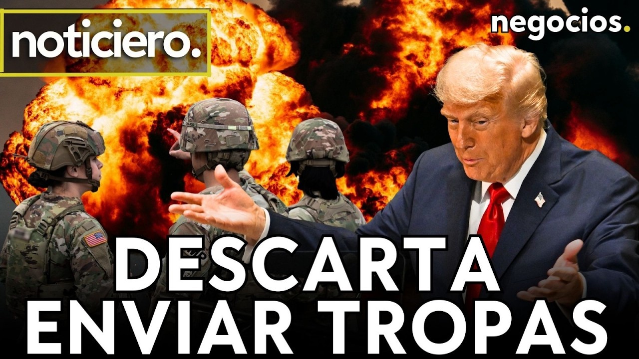 NOTICIERO: Irán bombardea la mayor refinería de Israel, Trump descarta enviar tropas y Rusia alerta