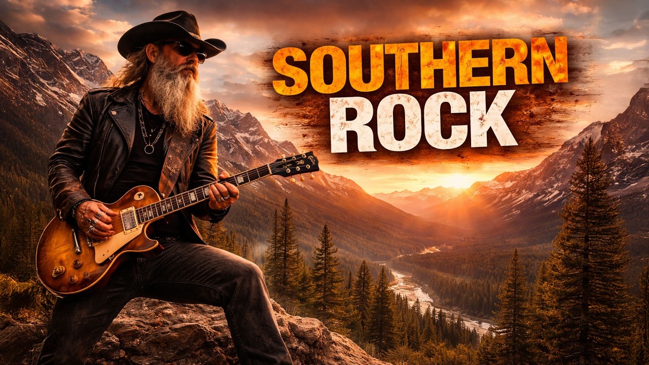 Classic Southern Rock Grooves | Gritty Guitars & Southern Rock Atmosphere