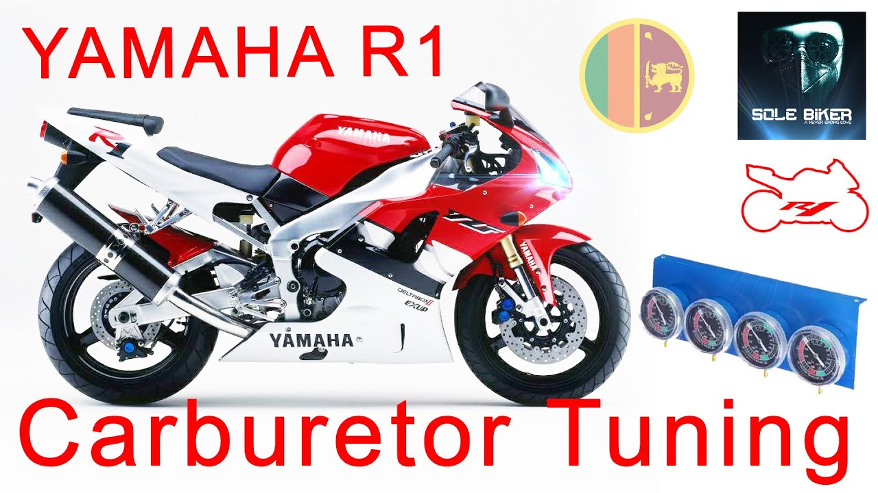 1999 Yamaha YZF R1 Carburetor Tuning with Synchronizer Tool - Final Result