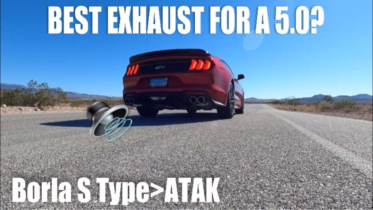 2020 Mustang GT Borla S-Type Cat-back Exhaust Review!