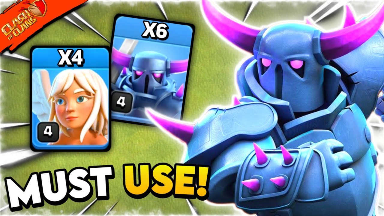 TH9 Queen Charge Pekka Smash Attack Strategy | Best Th9 Attack Strategy (Clash of Clans)