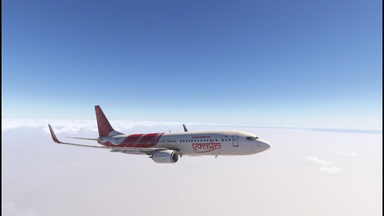 AMAZING AFTERNOON ARRIVAL WITH THE PMDG 737-800 AIR INDIA EXPRESS - MSFS2024