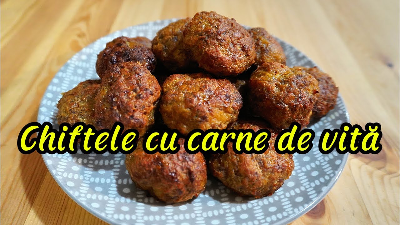 Chifteluțe cu carne de vită! Prea bun, rapid și gustos! Probează și tu!