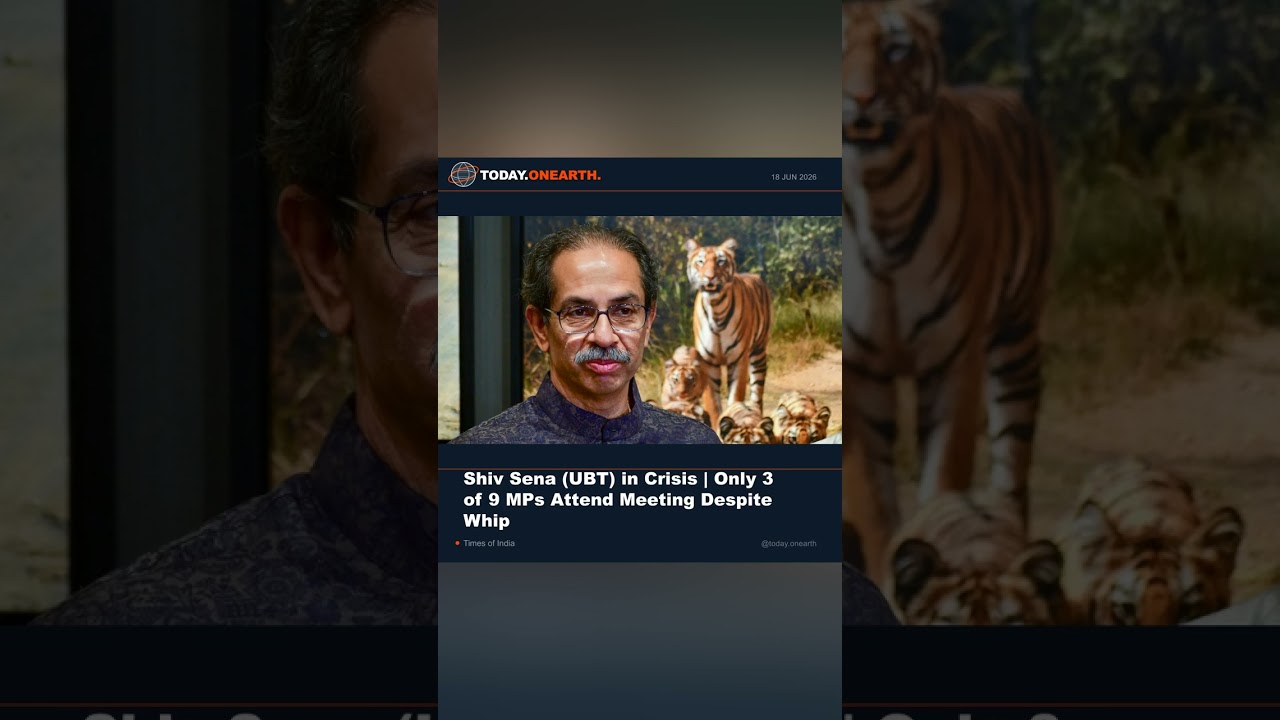 Uddhav Issued a 3-Line Whip &mdash; 6 MPs Still Didn't Show Up #Shorts