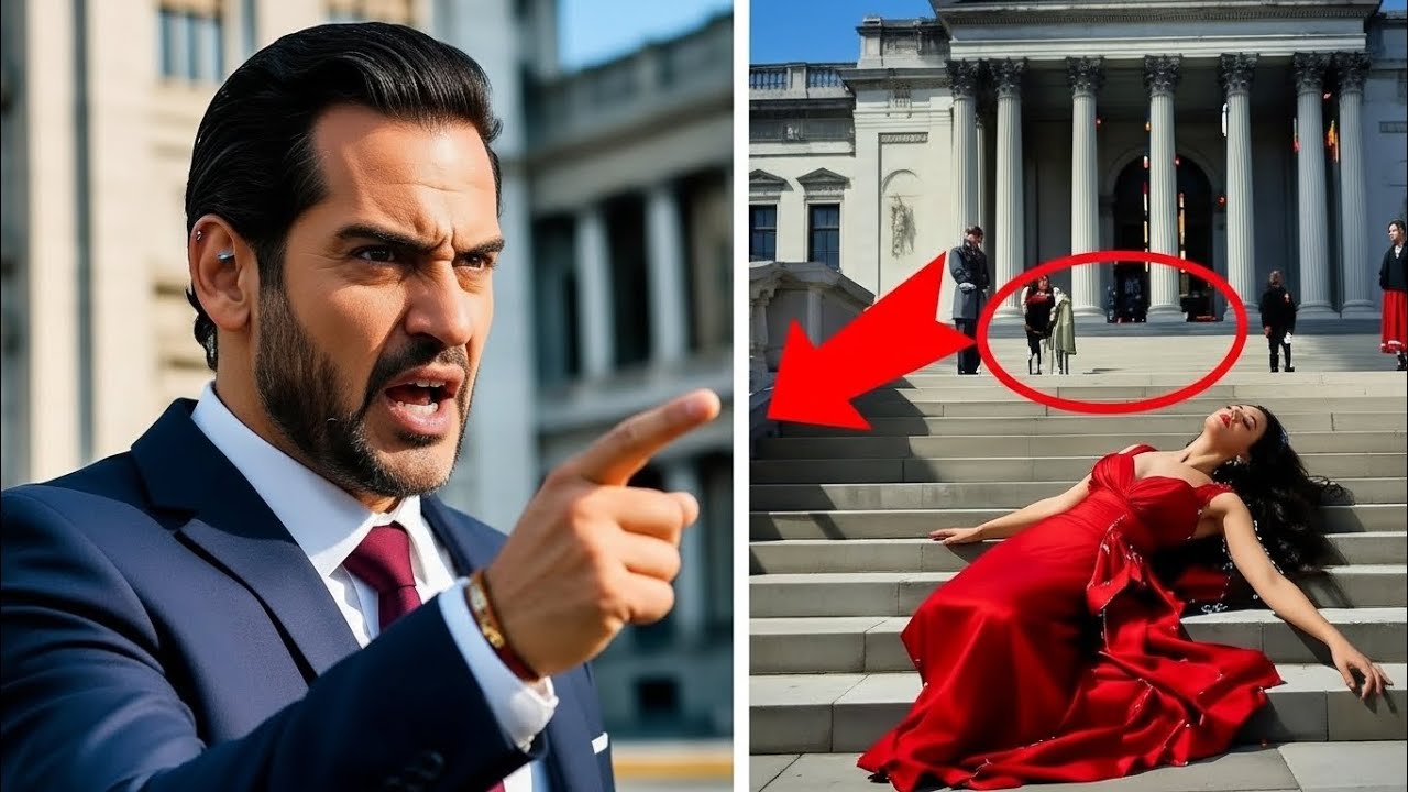 Ella colapsó fuera del juzgado… y su ex descubrió una verdad que lo derrumbó