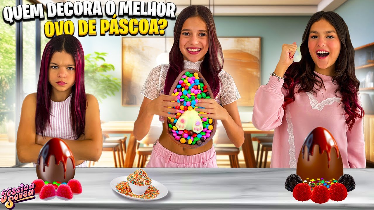 QUEM DECORA MELHOR O OVO DE PÁSCOA
