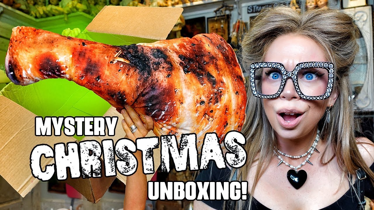 HUGE Mystery Box Unboxing - Wrapped In Christmas Paper?!