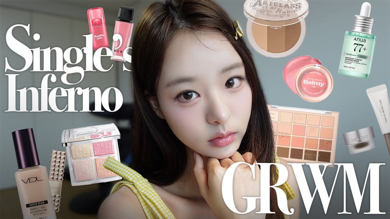 솔로지옥 메이크업 GRWM🌹 (마지막 비하인드 썰 대방출!)