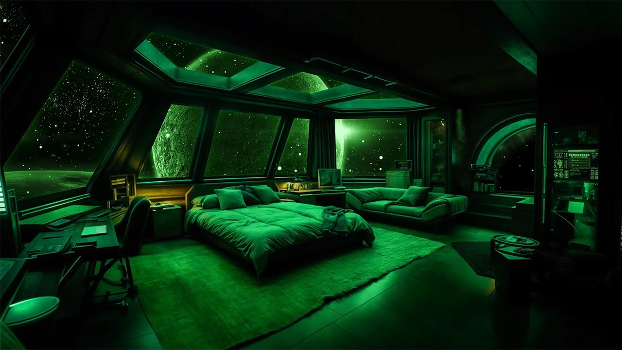 Brown Noise 10 Hours | Green Space Bedroom Ambience to Lull You to Sleep and Help Focus