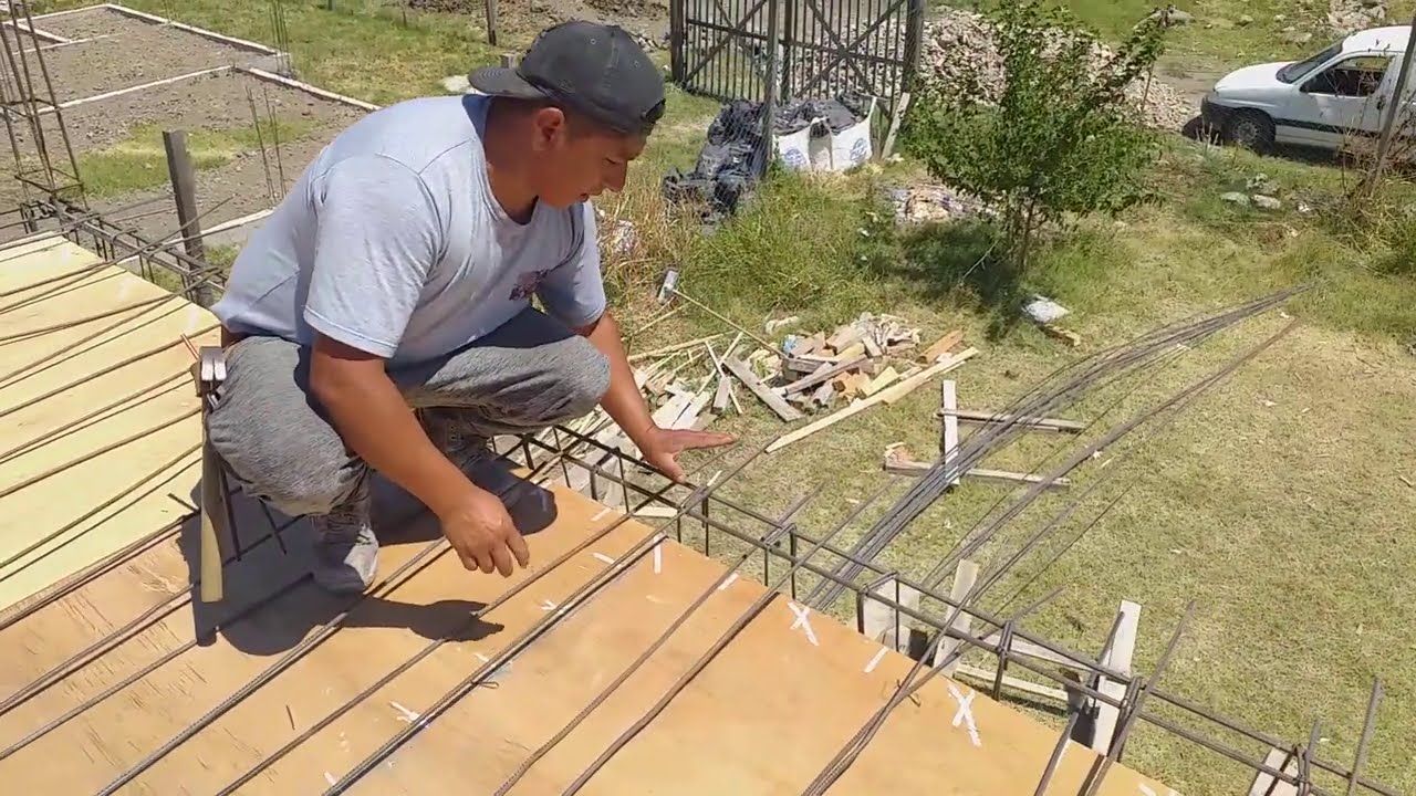 Como hacer armadura en una loza  macisa  #1