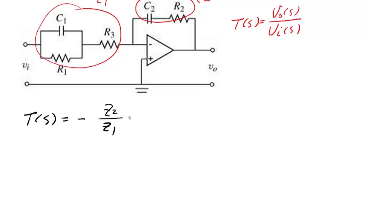 ME 340: Example - Finding the Transfer Function of an OP-Amp Circuit #2
