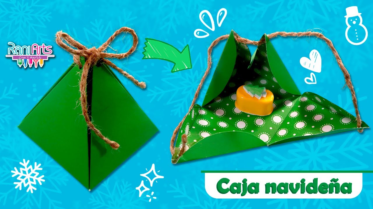 ¡Crea una Caja de Regalo TRIANGULAR en Minutos! 🎁 Fácil y Elegante