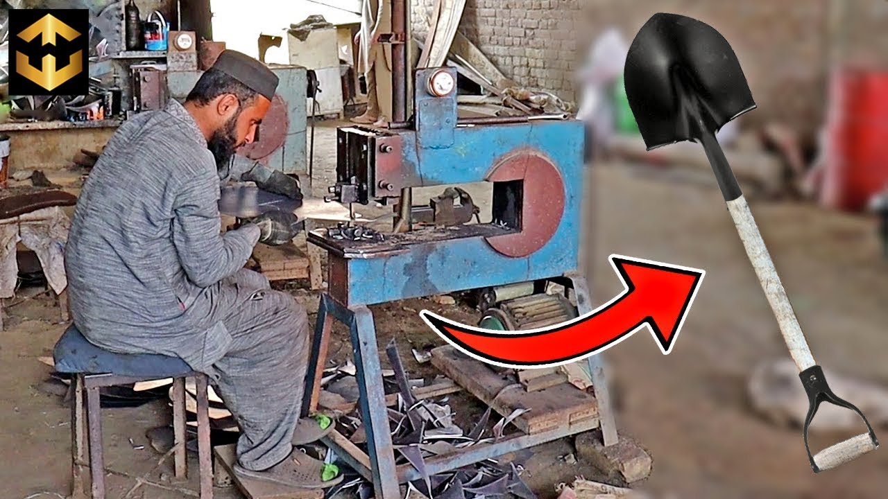 How to Make SHOVEL in Factory from Rail Steel | Amazing Shovels Production for Forming