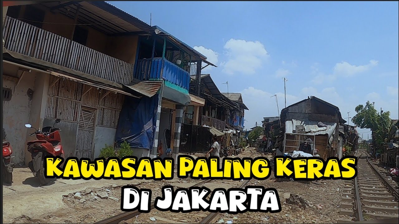 KAWASAN PALING KERAS DI JAKARTA‼️Pemukiman Padat Muara Bahari Narrow Alley Jakarta utara
