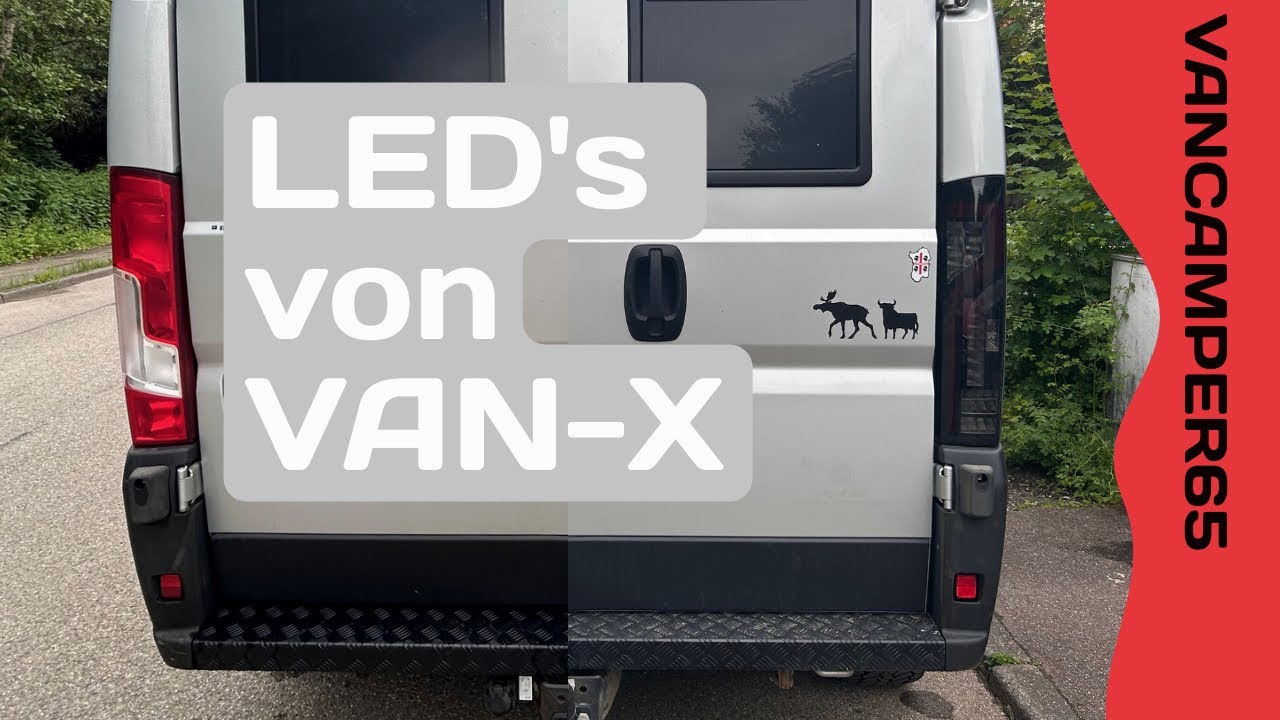 Voll LED Rückleuchten für Ducato & CO von Van-X