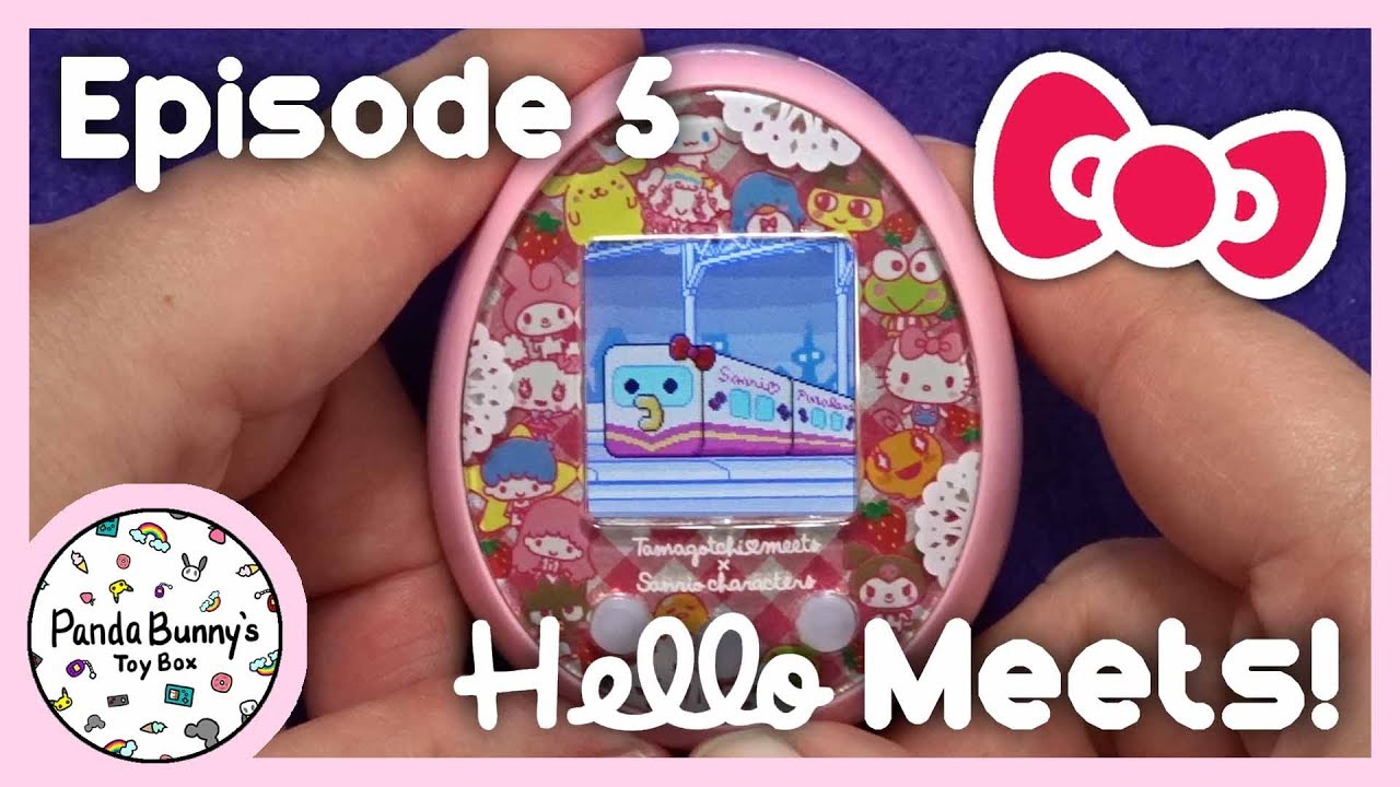 Hello Meets! Unlocking & Visiting Puroland! | Tamagotchi Sanrio Meets Ep 5 | PandaBunny