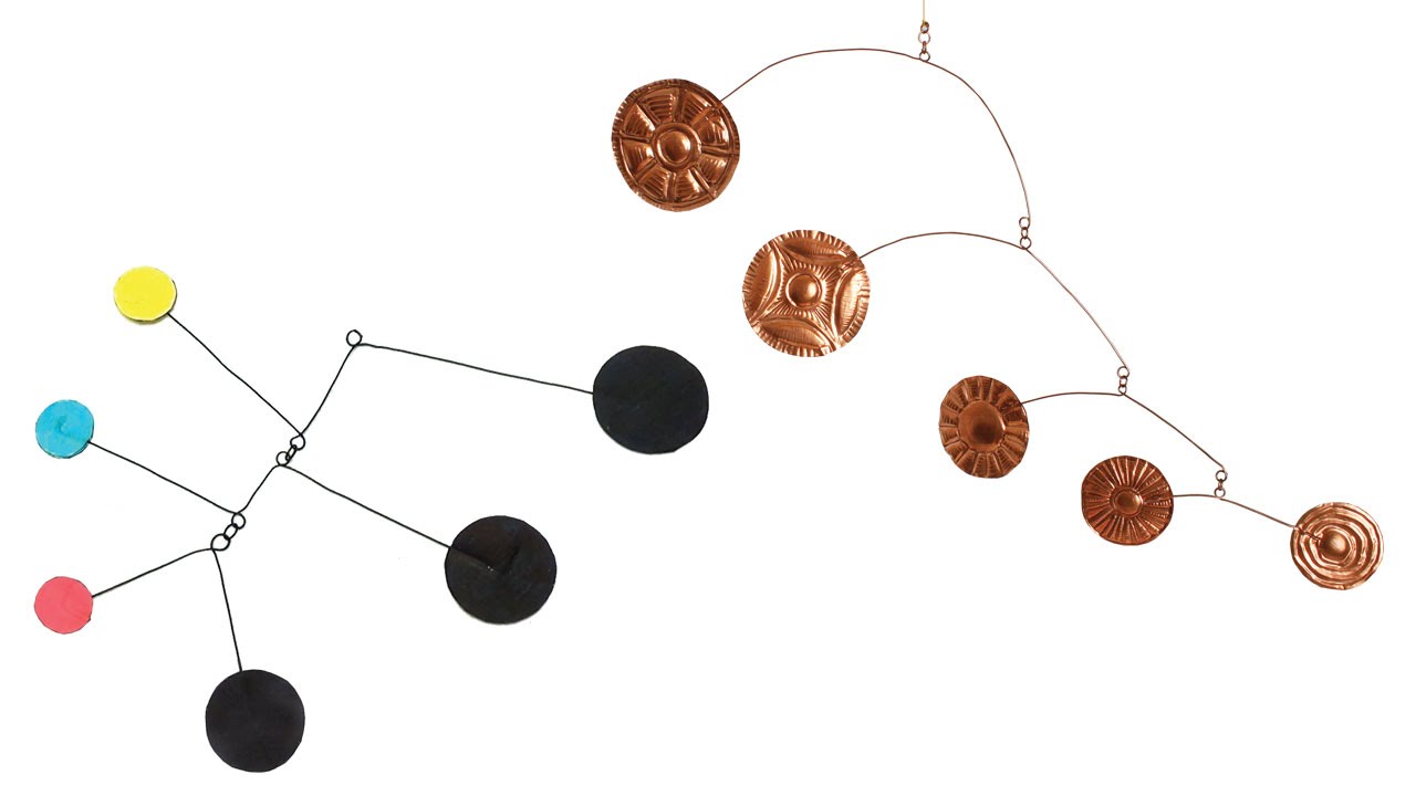 Calder-Inspired Mobiles - Projects #65 and #44