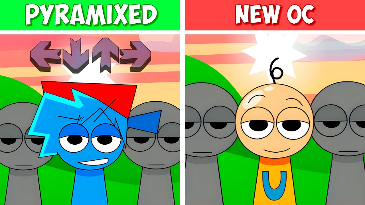 Sprunki - Pyramixed But NEW OC Version | Normal Version