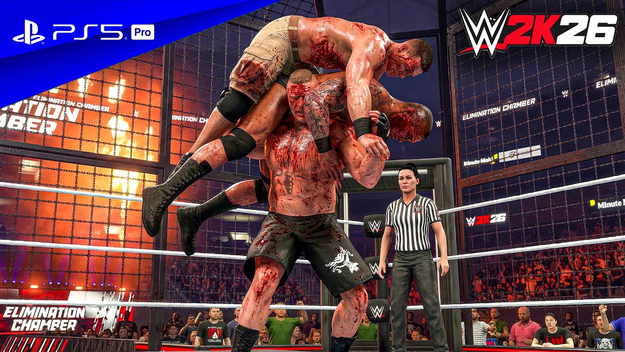 WWE 2K26 - Legendary Elimination Chamber Match For The WWE Championship | PS5™ Pro [4K60]