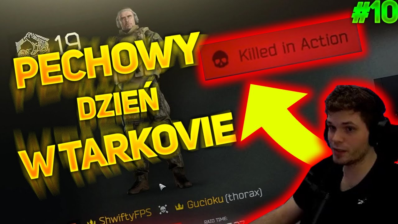 GUCIO I ESCAPE FROM TARKOV I PECHOWY DZIEŃ W TARKOVIE I NAJLEPSZE MOMENTY STRIMA #29