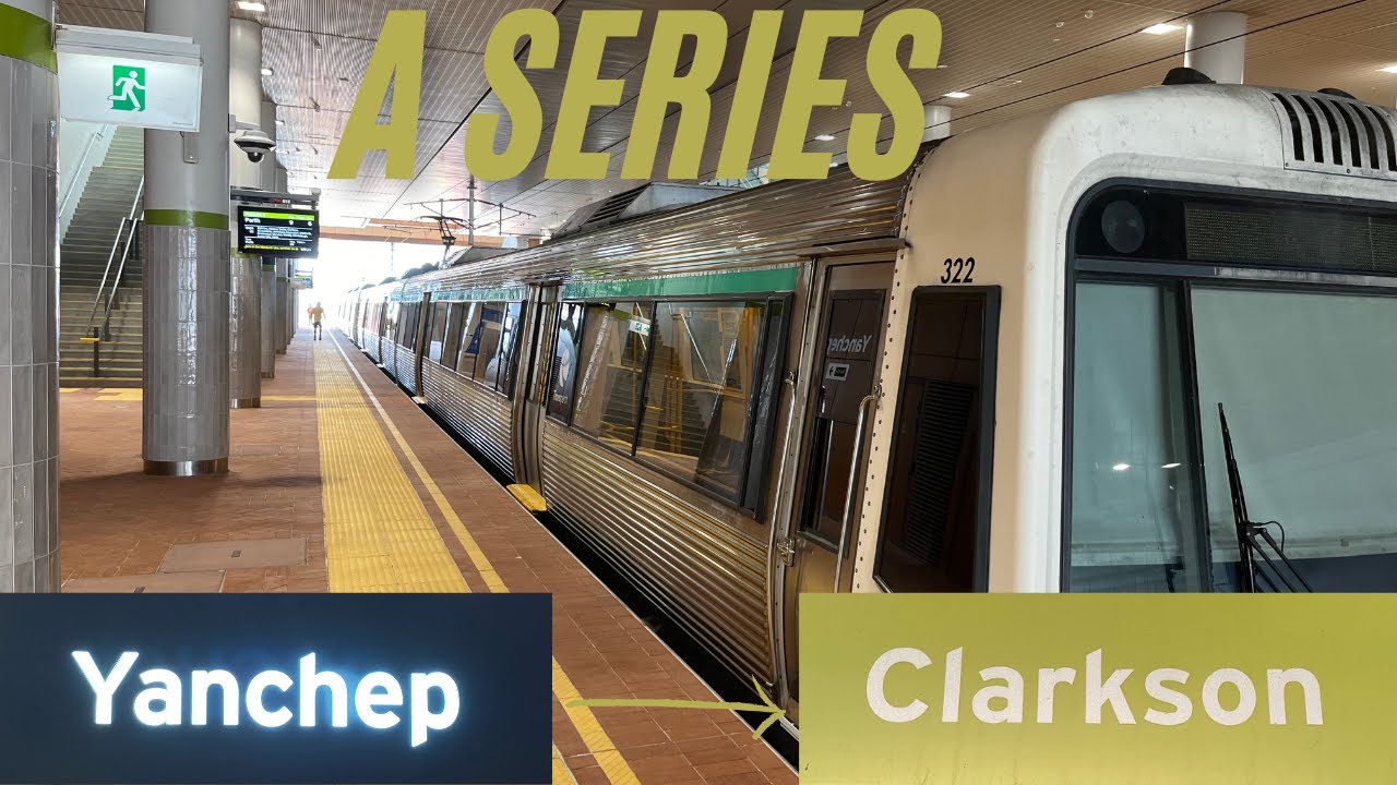 YANCHEP to CLARKSON on a Transperth A Series