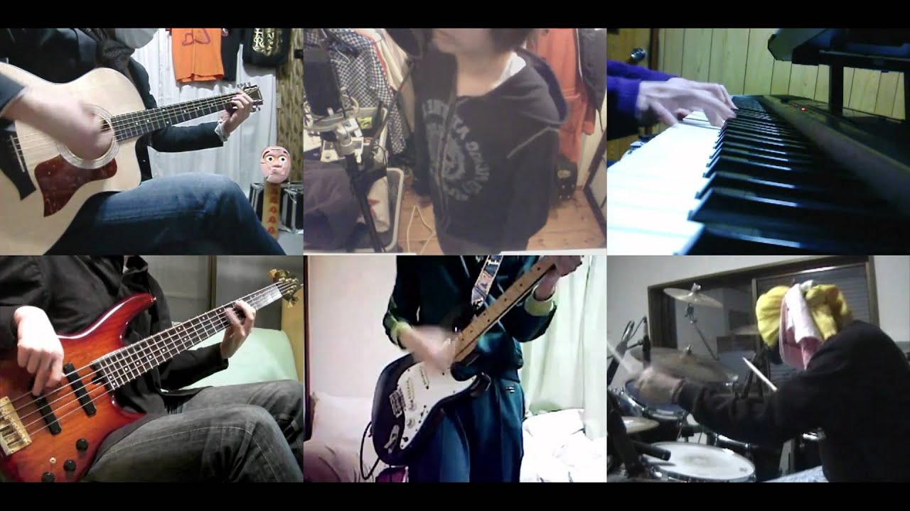 [HD]Hourou Musuko OP [Itsudatte] Band cover