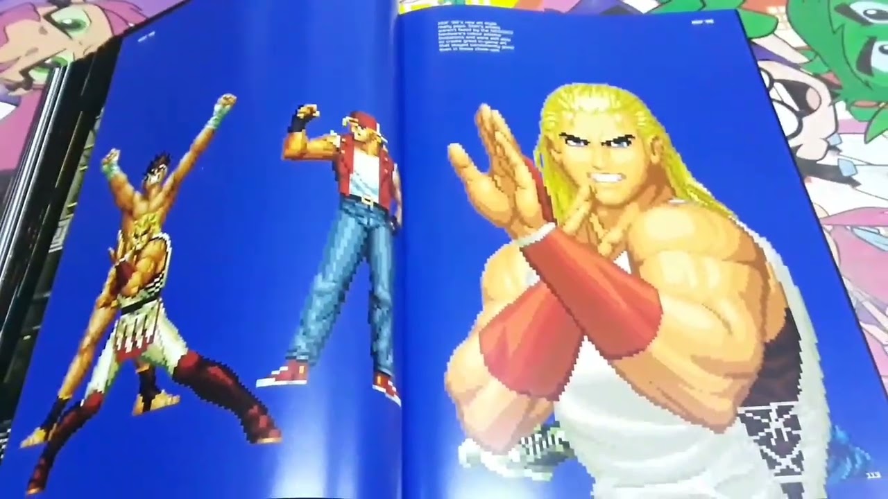 mini unboxing libro the king of fighters the ultimate history