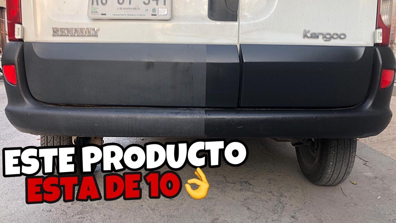 Como renovar o restaurar los plásticos de tu auto de forma sencilla y barata.
