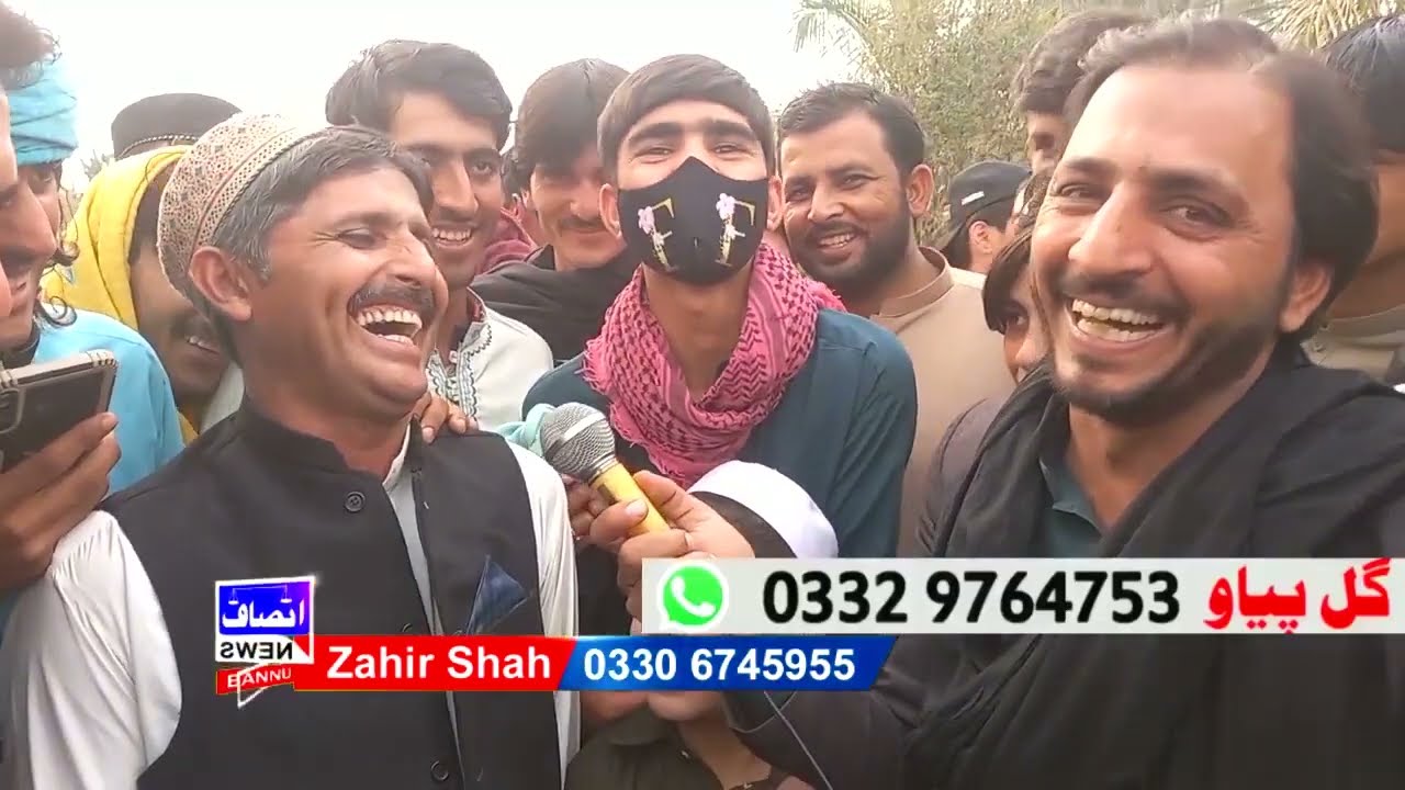 انصاف نیوز پر پہلی با ر ۔ ژنگی بمقابلہ کامیڈین سٹار وحید کا سحت مقابلہ ۔۔۔۔