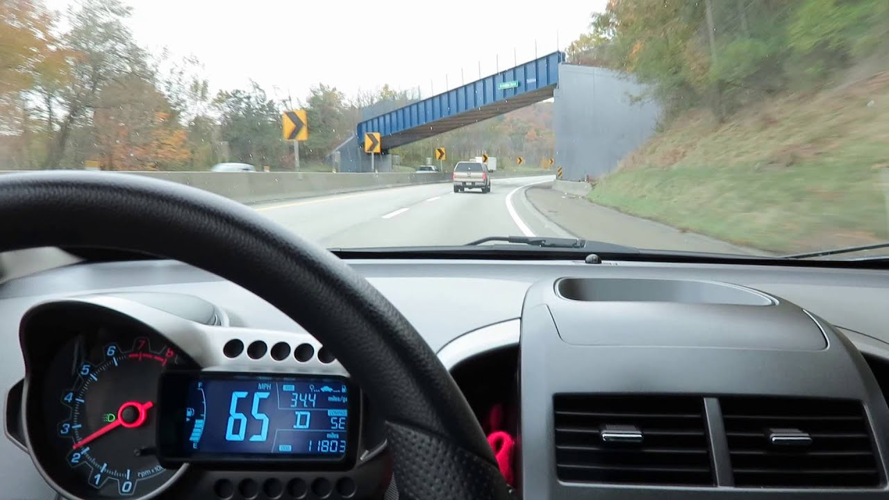 POV Drive 2015 Chevy Sonic LT Hatchback (Fun, Little Comfy Car)