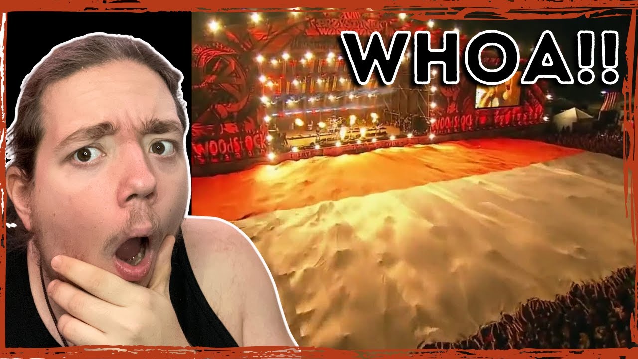 SABATON WENT ALL OUT SABATON - 40:1 (Woodstock Poland 2012) REACTION!!