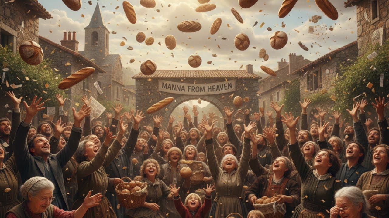 When God Made "Sweet Bread" Rain From Heaven for 40 Years!! | The Manna Miracle  