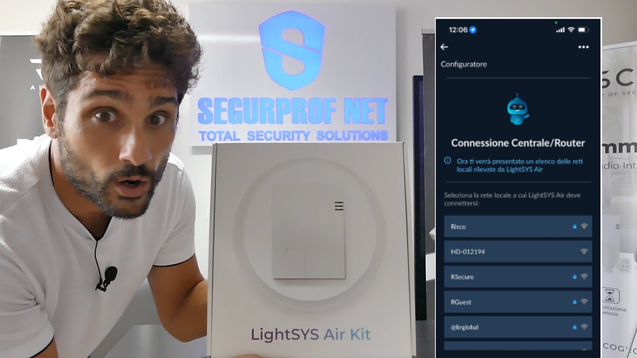 UNBOXING NUOVA CENTRALE RADIO LIGHTSYS AIR