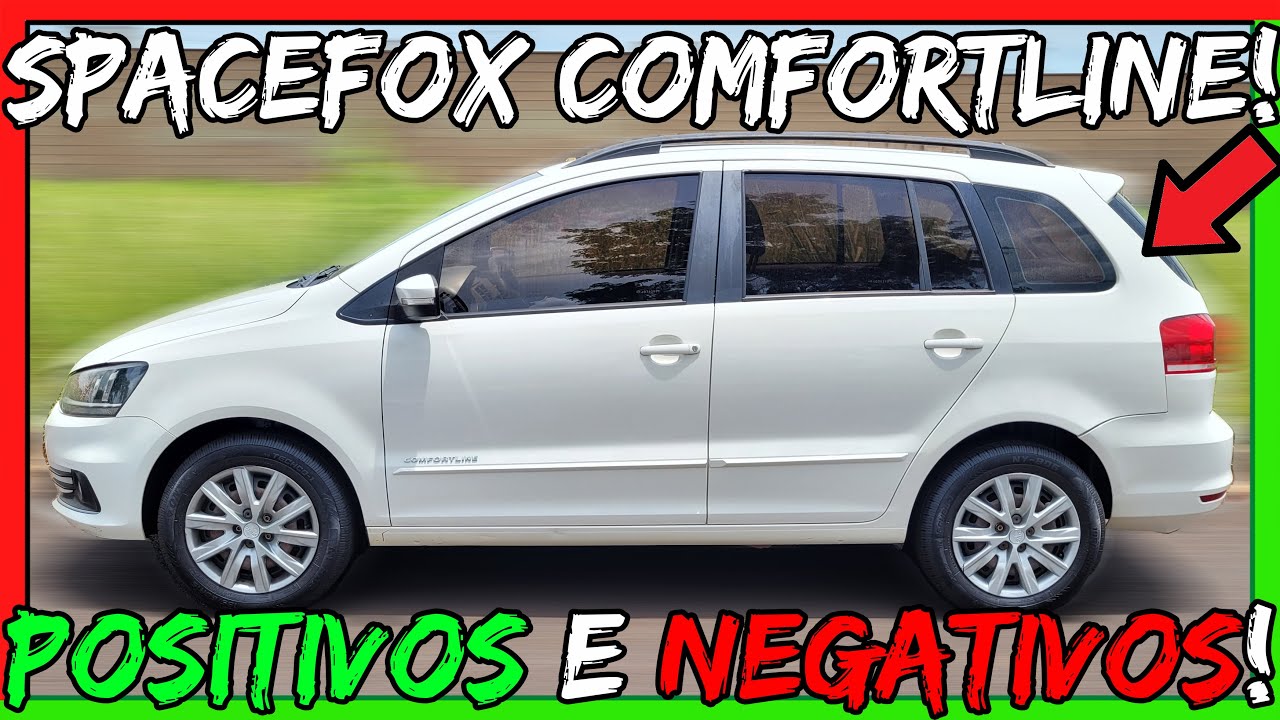 ✅SpaceFox é PERFEITO!😎Pontos POSITIVOS👍e NEGATIVOS👎do SPACEFOX COMFORTLINE 1.6 2015!😱