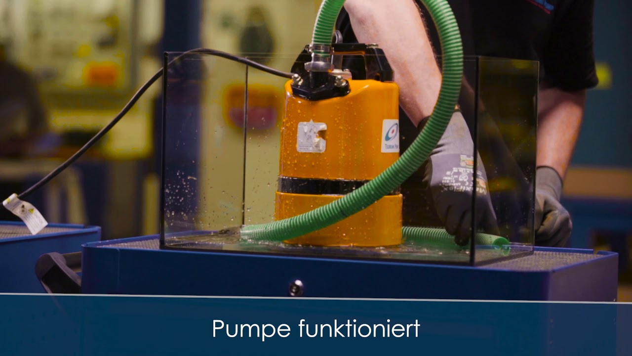 Tsurumi Pumpen - Wie man ein LSC1 4S in Betrieb nimmt und wartet
