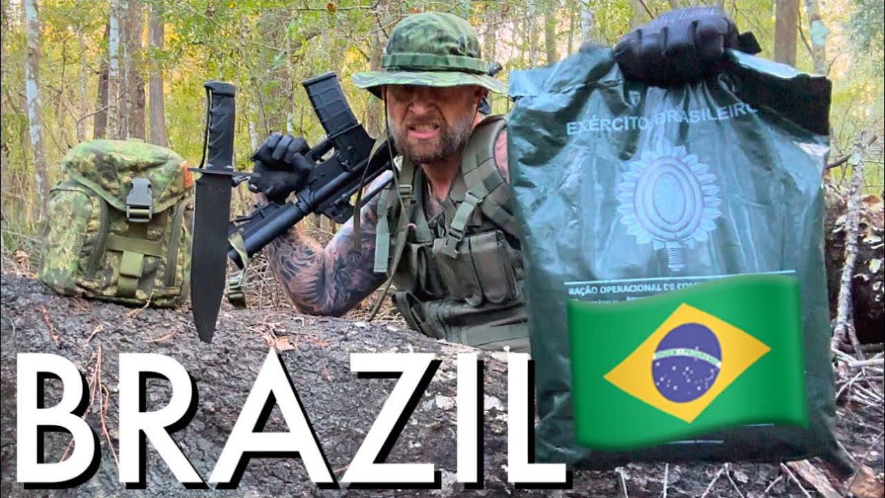 🇧🇷⚔️ BRAZILIAN MILITARY 24 HOUR COMBAT RATIONS •Menu # 2
