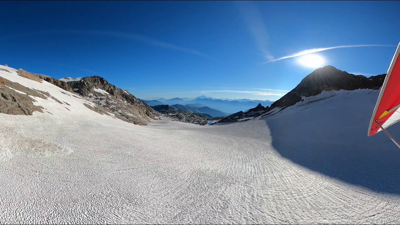 Glacier de Saint-Sorlin, French Alps #lesfousduvollent #360