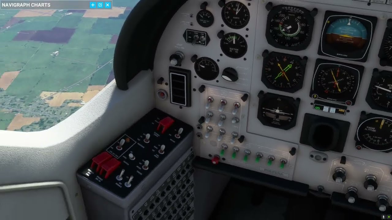 MSFS 2020 Black Square Cessna 208b Full Flight from N68 to RDU