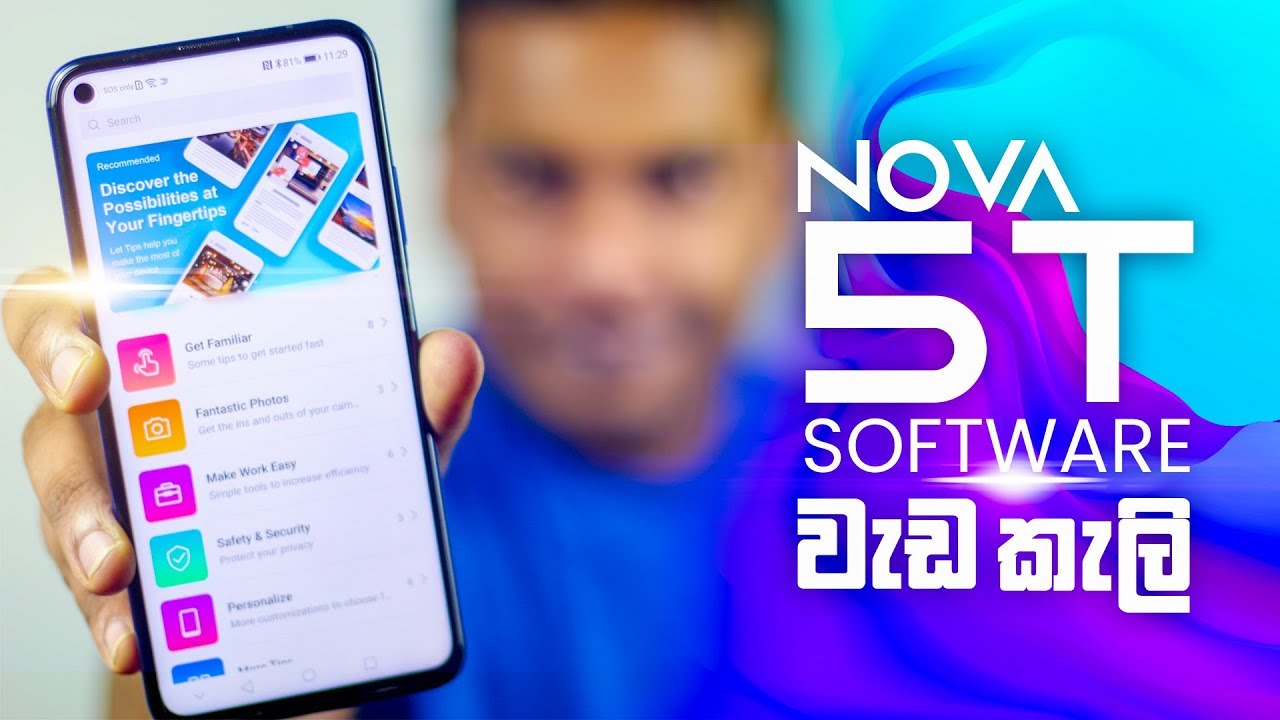 Huawei Nova 5T Software Guide