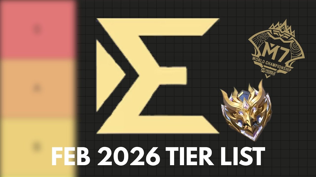 FEBRUARY 2026 MLBB TIER LIST (PRO PLAY) - EXP LANE (1/5)
