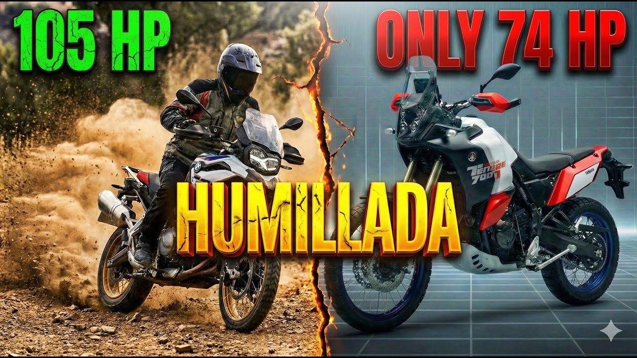 "Yamaha Ténéré 2026 vs BMW F900GS: La Humillación Técnica (Datos Reales)"